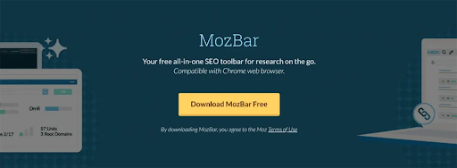 MozBar โปรแกรม SEO